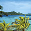 <strong>Panorámica del costado occidental de Providencia desde Crab Cay.</strong>Fotografía: Archivo iM Editores